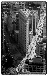 33-New York Flatiron-Photo prise du sommet de l'Empire State Building-503-N&B- XS©.jpg