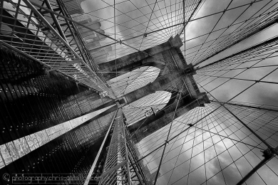 27-Brooklin Bridge sous la pluie-3-230-N&B-©S.jpg